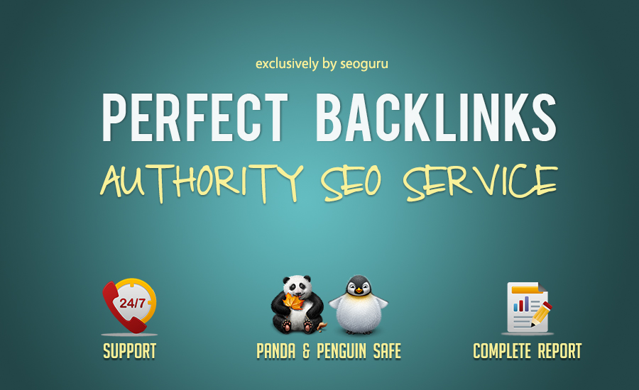 PERFECT BACKLINKS - 30 Days Whitehat AUTHORITY Link Building Service