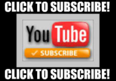 give you 700+ [FAST] real human YouTube Subscribers 