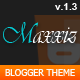 Metro Magz Blogspot Template