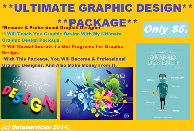 I Will Teach You Graphic Design With My Ultimate Graphic Design Package ...