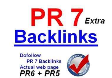 create actual high pr links of 1 pr7, 1 pr6 and 3 pr5 backlinks ultimate seo gigs 