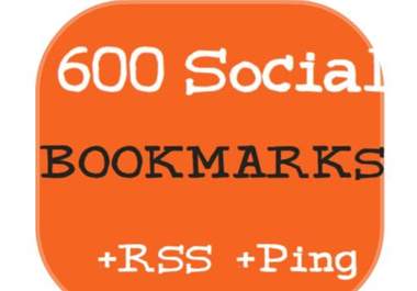 add your site to 600+ social bookmarks + rss + ping + seo backlinks to get high ranking