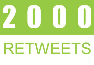deliver 6020 Retweets and Favorites from 6020 unique profiles having 400,000 followers within 12 hours