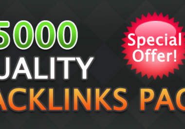create 15050+ high quality backlinks to your website for SERP ranking 