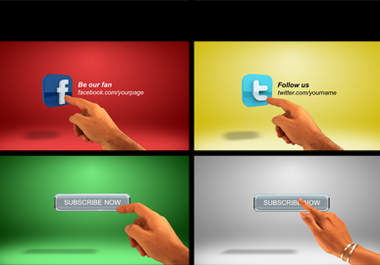 make a video that promotes your social network profiles Facebook, Twitter and YouTube 