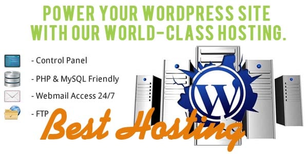 WordPress Server Hosting of 1 Year for Blog or Website
