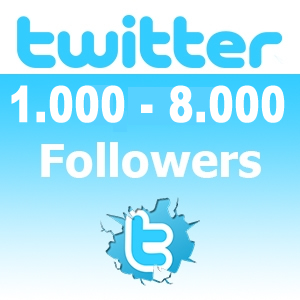 1000 REAL TWITTER FOLLOWERS