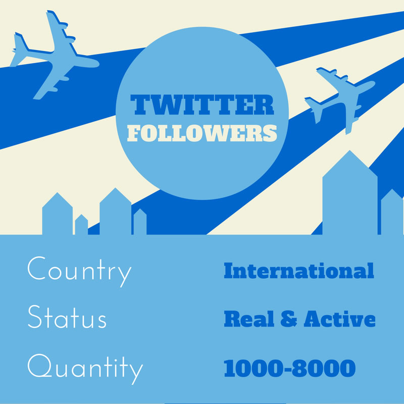 1000 REAL TWITTER FOLLOWERS