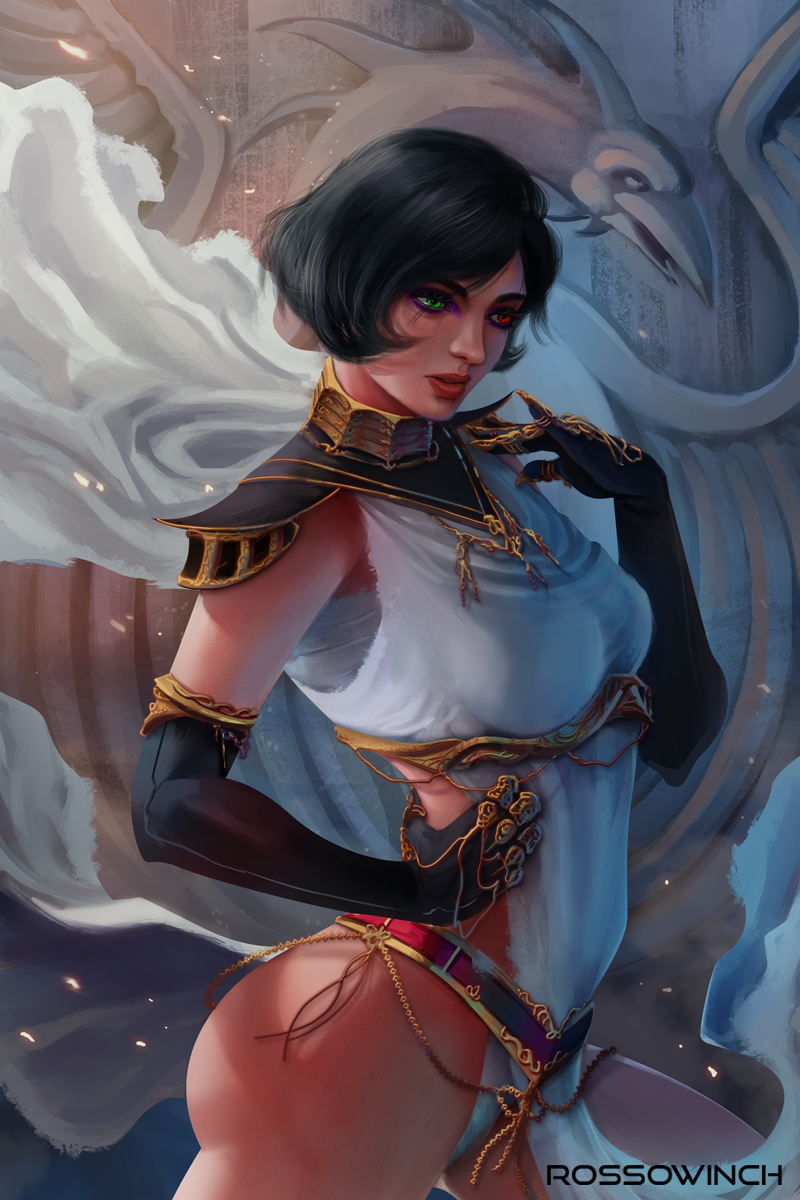 Digital painting of your concept