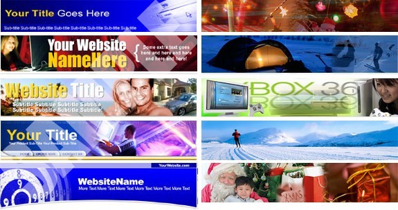 I will design custom header graphics, banners or Facebook covers for your site delivered within 24 hours