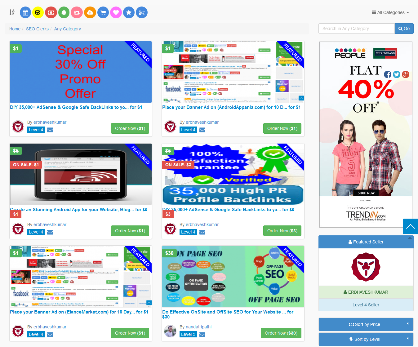 Permanent Featured your Envato Market Items at ElanceMarket.com for 10 Days & Boost your Sales