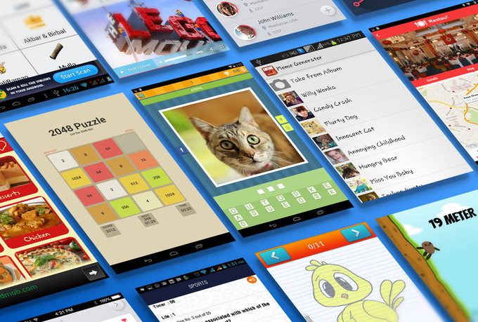 I will sell 5 Games or Apps Android Source Code with Admob GPS