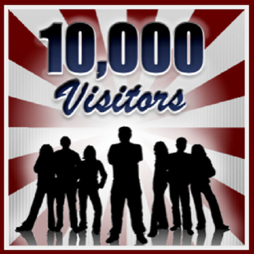 10,000 Real Human Visitors To Your Website