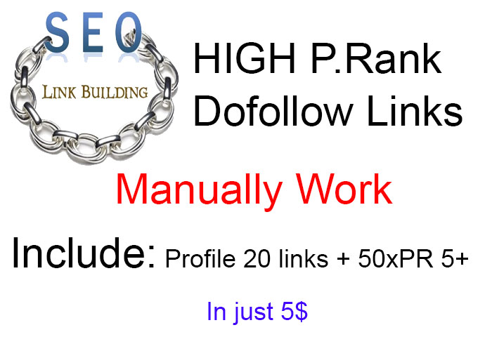 Provide Panda 4.0 safe 20 Profile links +  80xPR4 High PR and Quality Seo Backlinks for $5