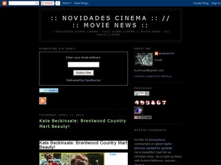 :: NOVIDADES CINEMA :: // :: MOVIE NEWS ::