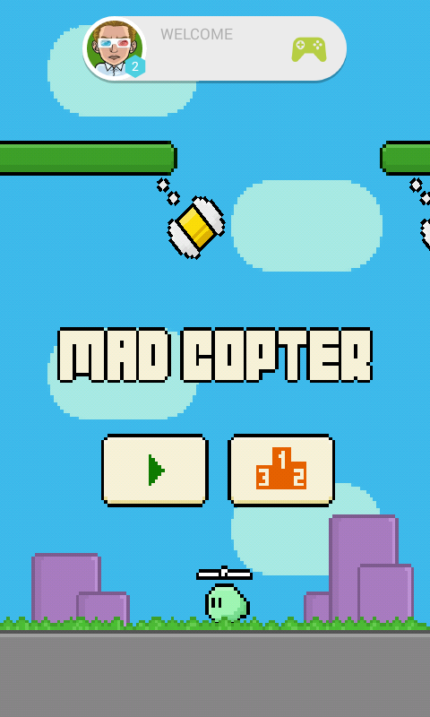 I will give you Swing Copters clone plus 3 Android games source code