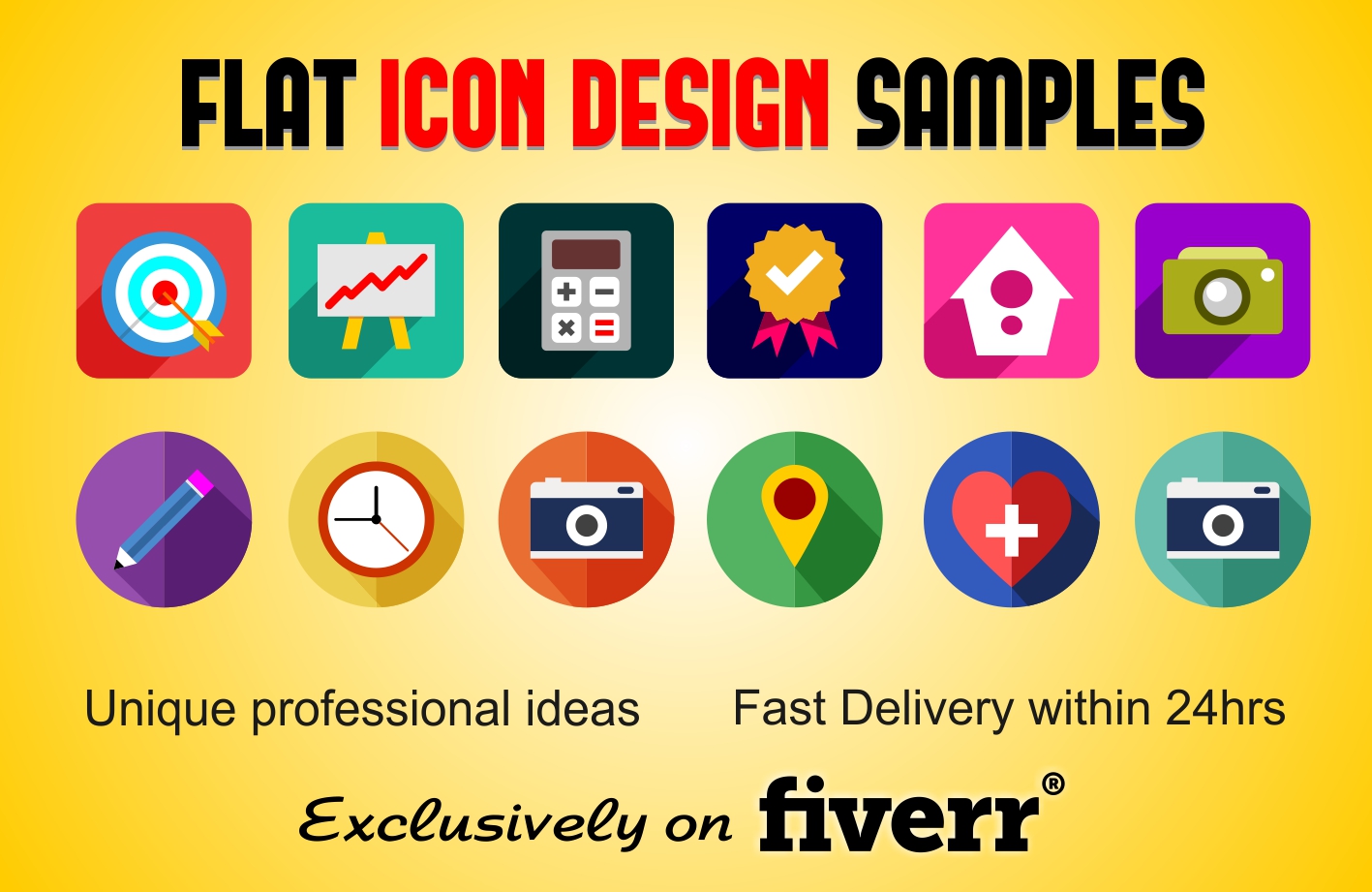 I will design unique professional Logo or Icon