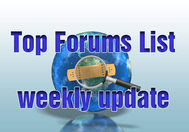 get you 1 million FORUMS List can be used for xrumer sick submitter and weekly update to the list