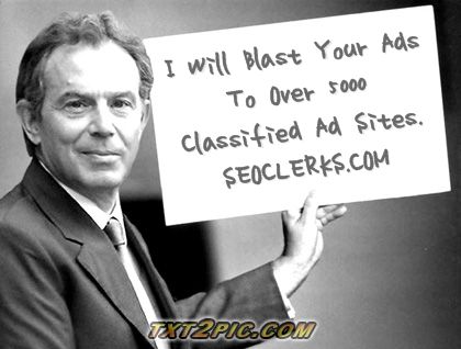I Will Blast Your Ads To Over 500 Classified Ad Sites