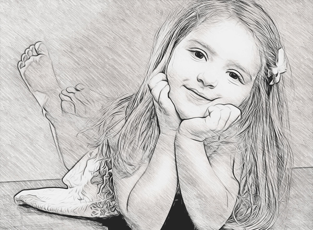 pencil sketch and drawing effect your photo for 5 SEOClerks