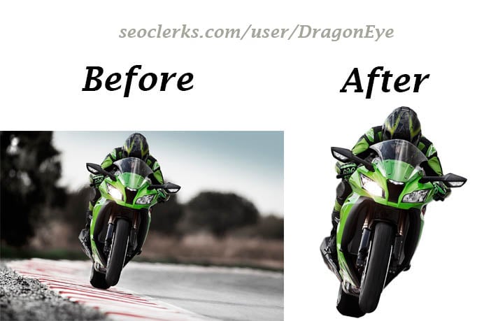 I will professionally remove background of 20 photo