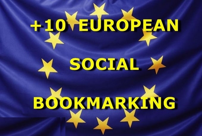  submit URL to 10 European Social Bookmarking Sites with Bonus