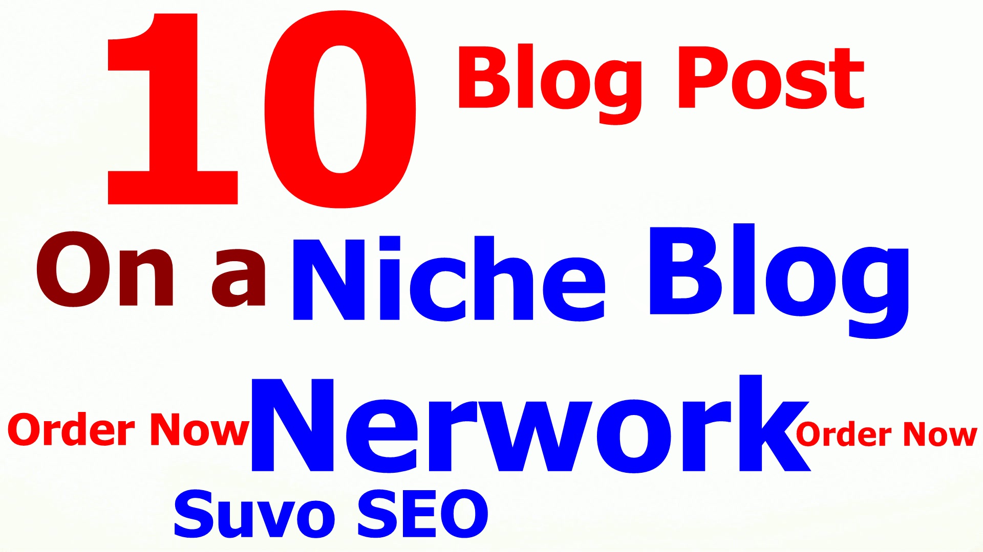 I will create 5 blog posts on a niche blog network