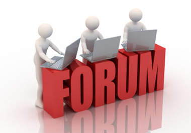 do FORUM posting and add your link in signature manually