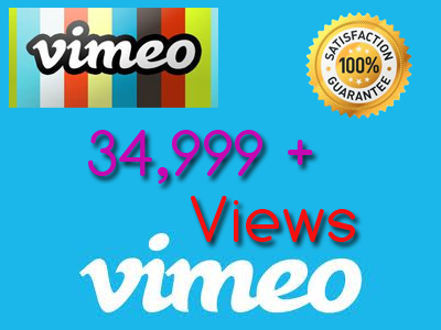 give your vimeo video 35,000+ views for just
