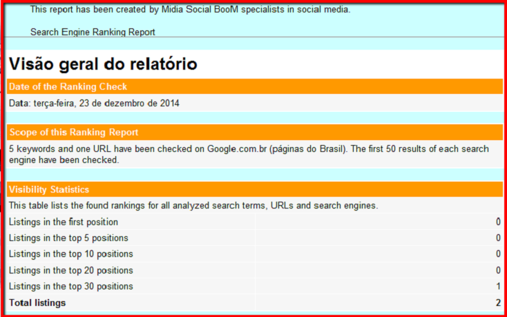 ranking check profissional for your url and keywords