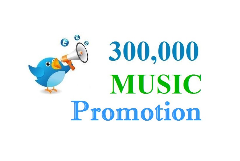 promote your Music to 300,000 Twitter FolIowers