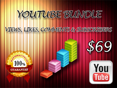 give you 100k + views, 100+ likes, 500 + favorites, 500 + subscribers.