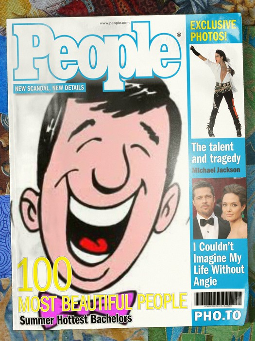 put anything you want on the cover of a fashion or business magazine