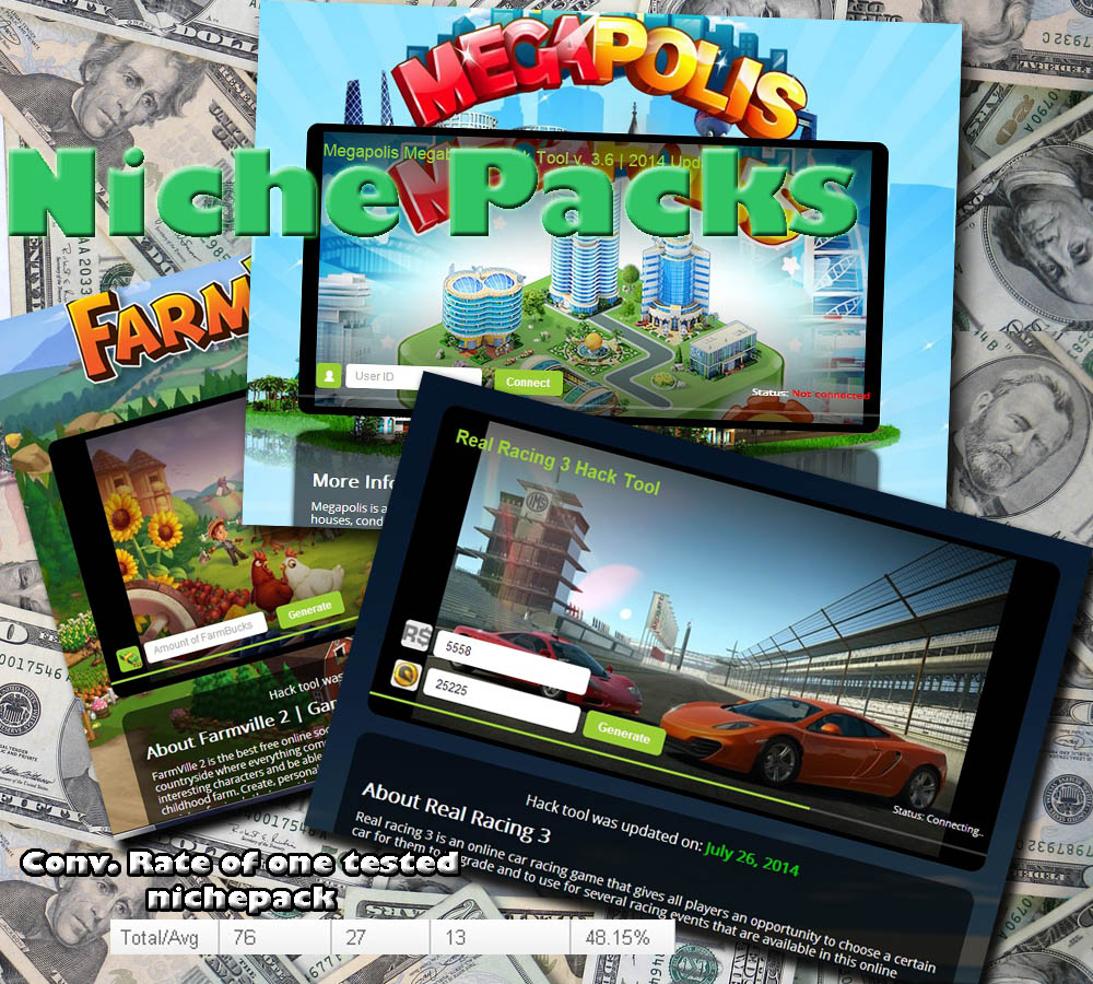 [CPA] Landing Page + Video Service (NICHE PACKS, ENGLISH VOICEOVER)