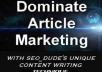provide 17 UNIQUE And Readable Articles That Passes Copyscape Test On Any Keyword/Niche