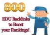 ♫♫ Get 800 EDU seo links for your website through blog comments ♫♫