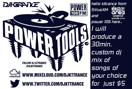 I will mix produce a custom mix of your songs selection