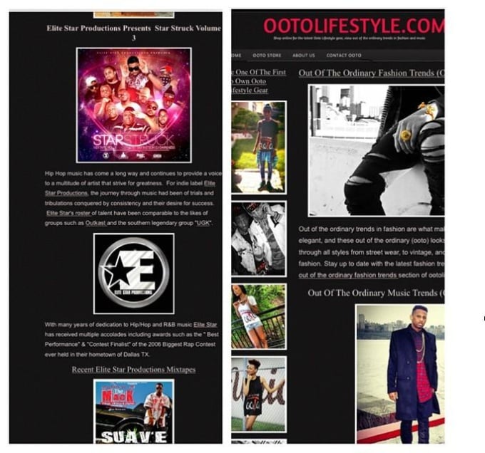 Post an article and your video about your music on my...