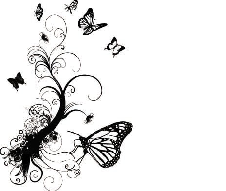 i will give you grungy luxuriant foliage vector