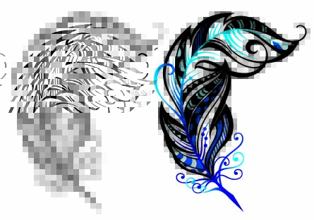 Download i will give you Tribal Feathers vector for $10 - SEOClerks