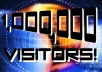 Show you How to Get 1,000,000 Visitors Free, and I will Give you 59 Gigs With a Huge Bonus