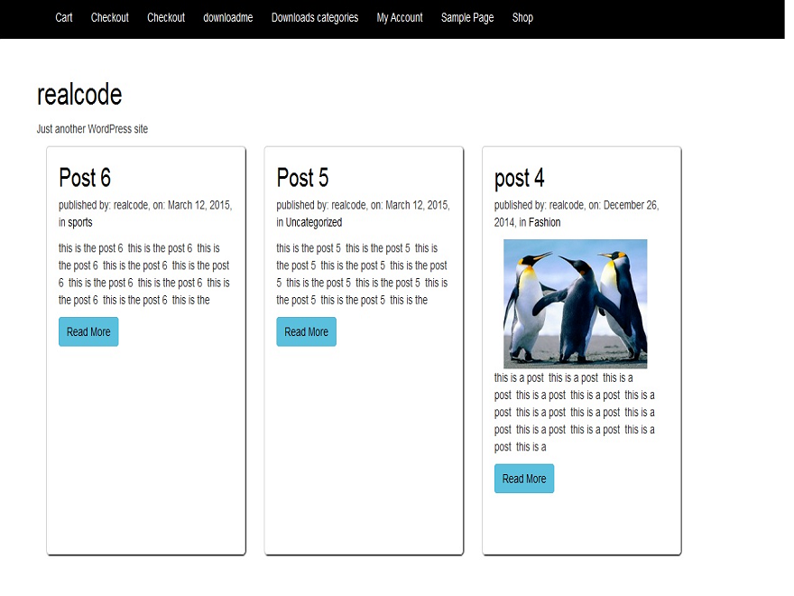 Gridstrap theme