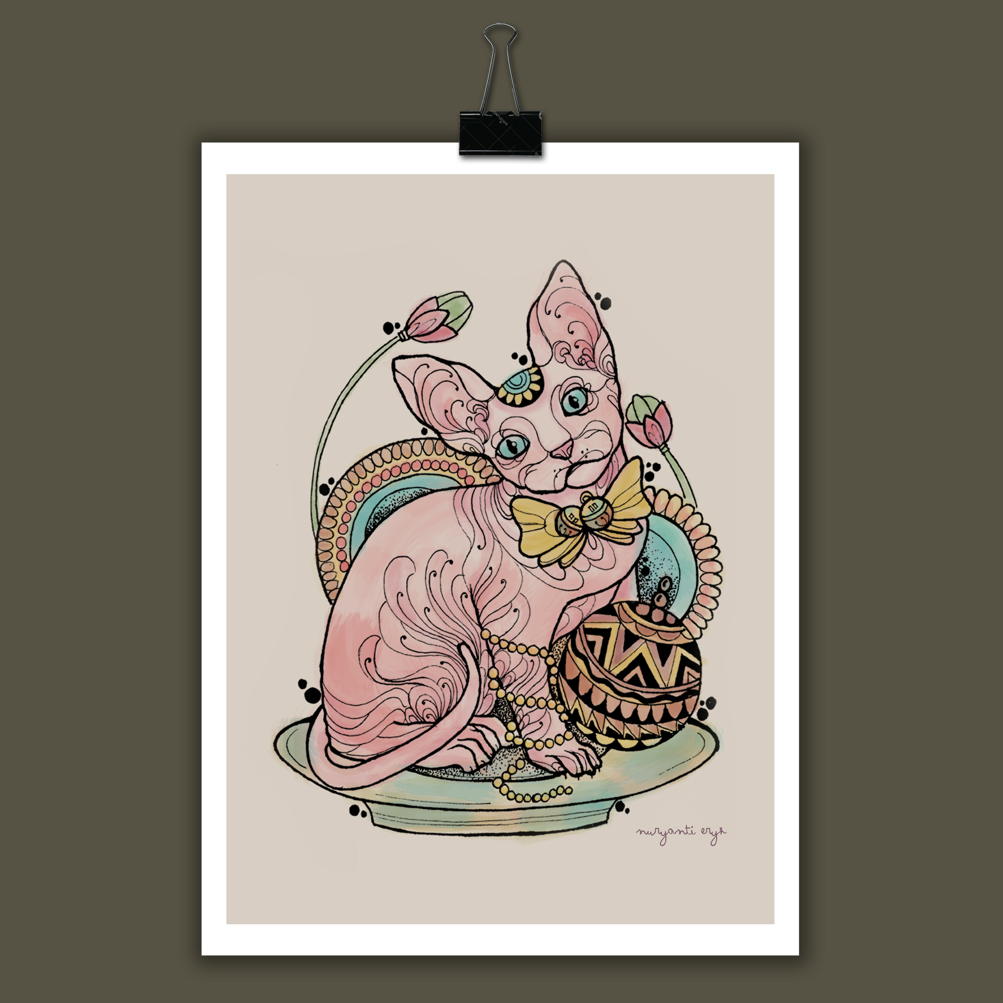 I will DRAW your PET or animals in my style