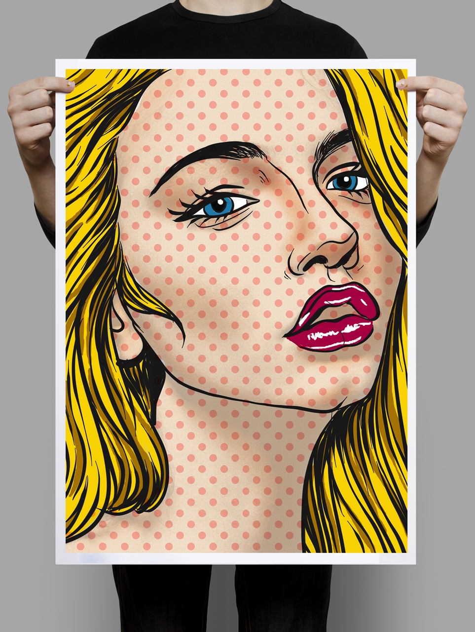 I will draw YOUR PHOTOS into Pop ART comic style for 5