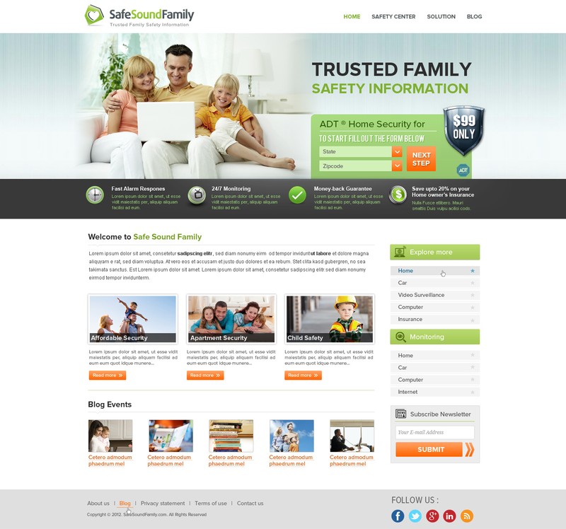 Order Preimum Web Landing Page Design only