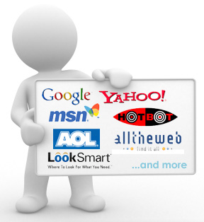 Submit your website to DMOZ and 50 Search Engine