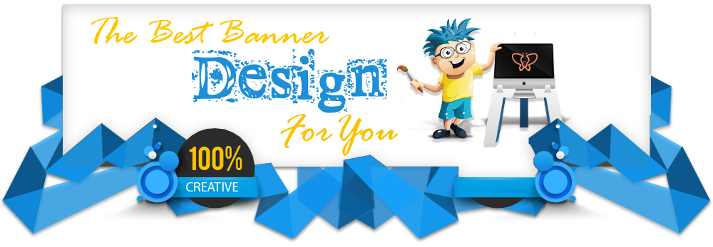 i will design a professional advertisment banner for you