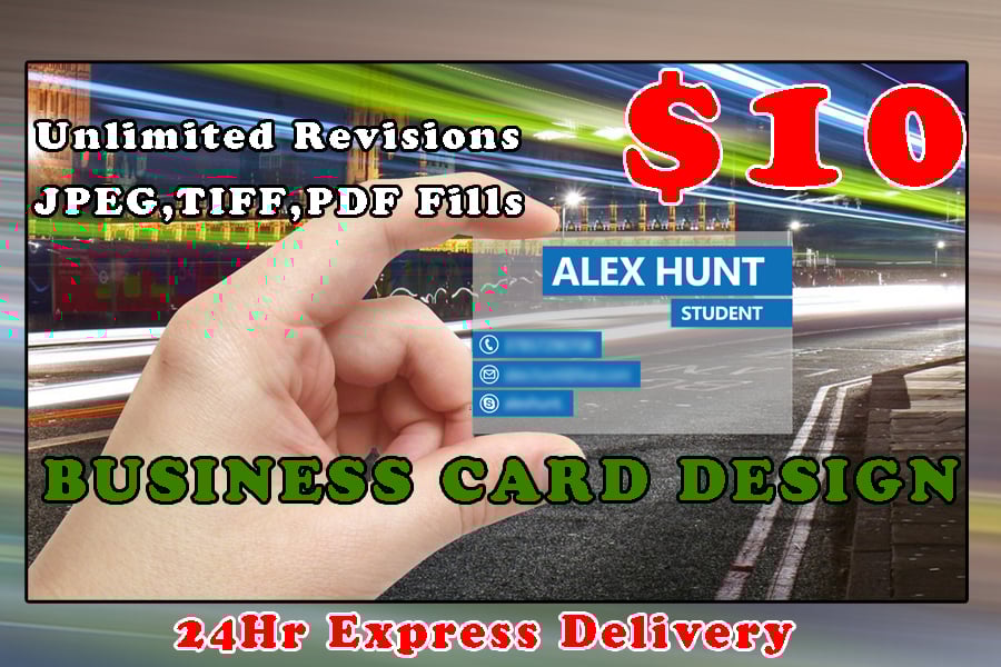 I will do Business Cards