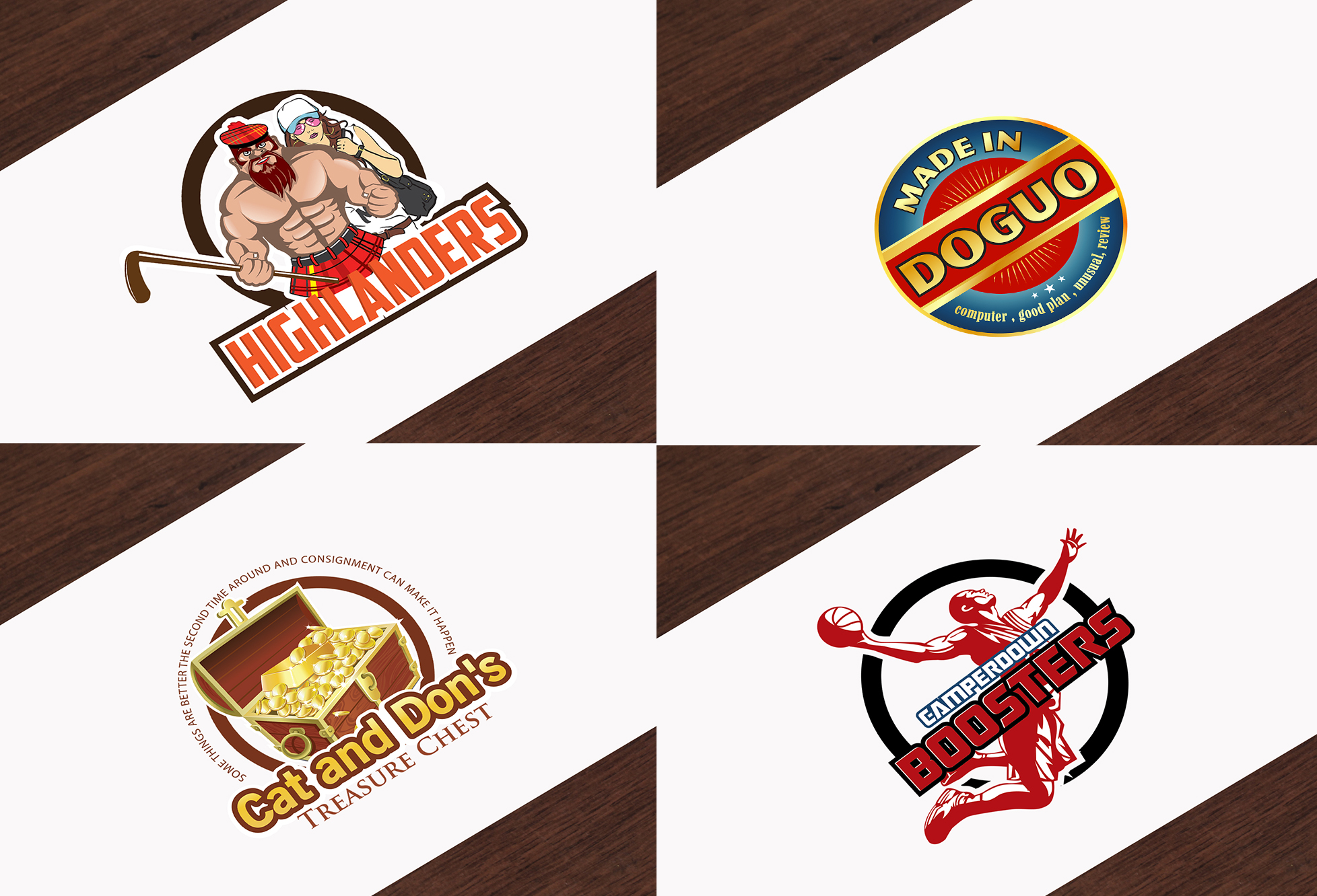 I will design super DELUXE Logo