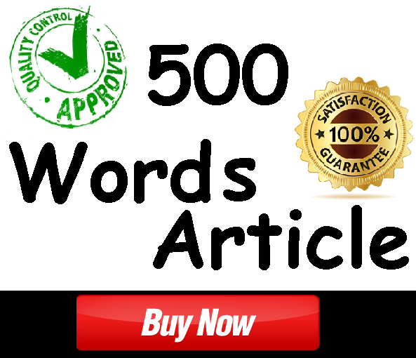 500 WORDS ARTICLE, SEO FRIENDLY, UNIQUE, QUICK DEL...